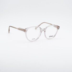 Chloe CH0127O 004 Eyeglasses Shiny Pink 51mm Square Frame